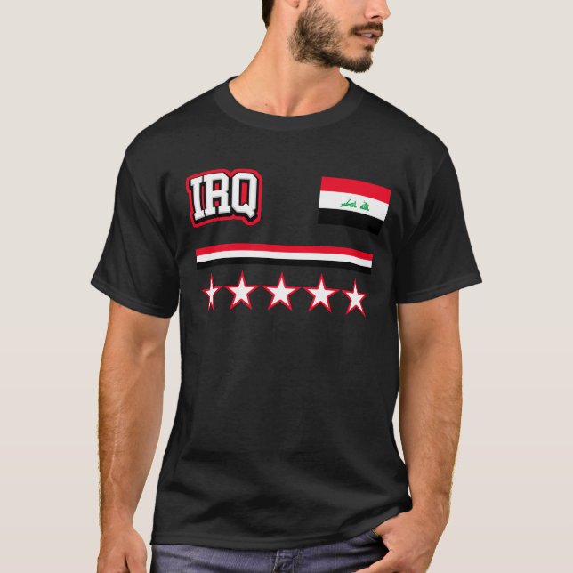 Camiseta Sinalizador Iraque (Frente)