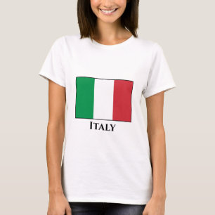Camiseta Sinalizador Itália (Italiano)