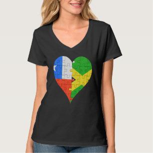 Camiseta Sinalizador jamaicano chileno