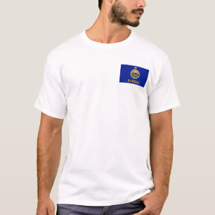 Camiseta Sinalizador Kansan + T-Shirt do Mapa