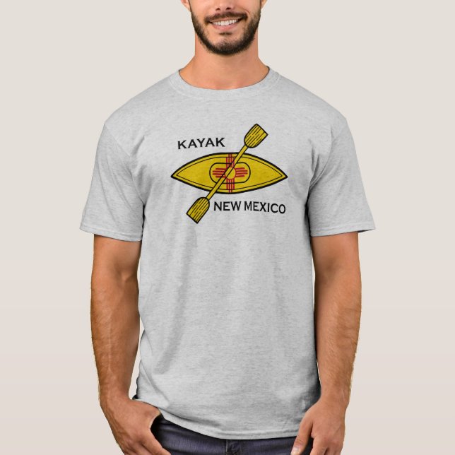 Camiseta Sinalizador Kayak Novo México (Frente)