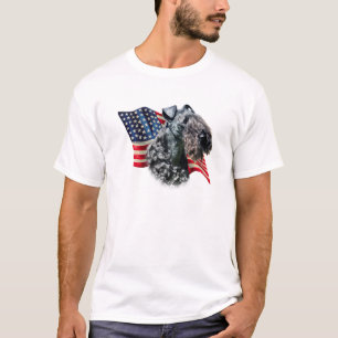 Camiseta Sinalizador Kerry Blue Terrier