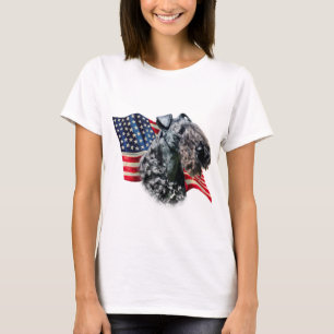 Camiseta Sinalizador Kerry Blue Terrier