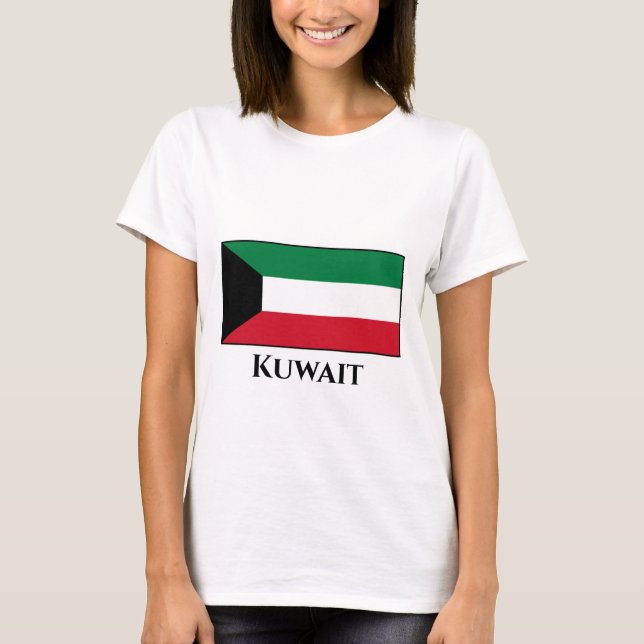 Camiseta Sinalizador Kuwait (Frente)