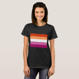 Camiseta Sinalizador lésbica