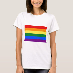 Camiseta Sinalizador LGBT Orgulho gay