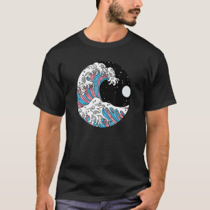 Camiseta Sinalizador LGBTQ Trans do Orgulho Transgênero LGB