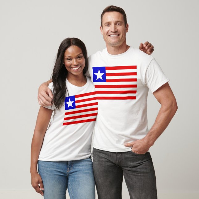 Camiseta Sinalizador Libéria (Unissex)