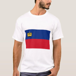 Camiseta Sinalizador Liechtenstein