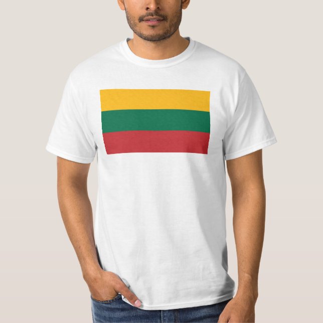Camiseta Sinalizador Lituânia (Frente)