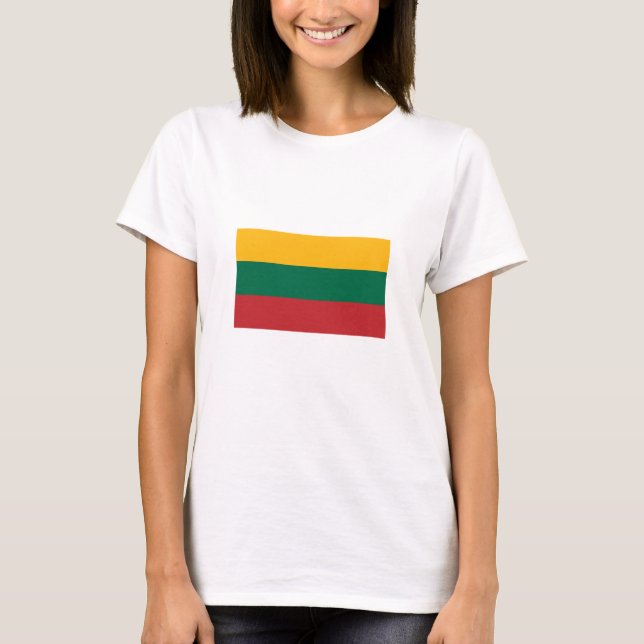 Camiseta Sinalizador Lituânia (Frente)