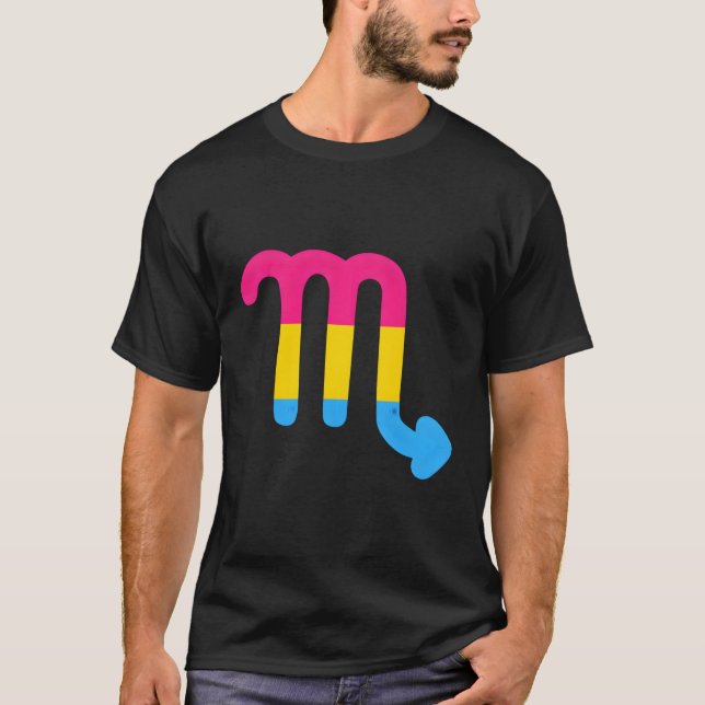 Camiseta Sinalizador Manual do Orgulho do Sinal Zodiac do E (Frente)