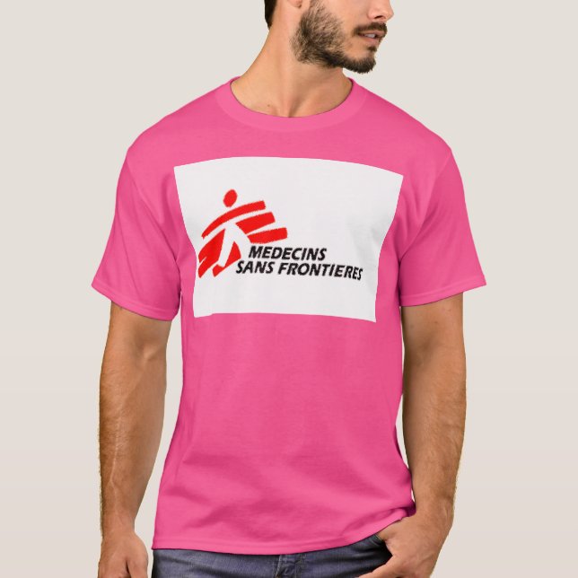 Camiseta Sinalizador Médicos Sem Fronteiras (Frente)