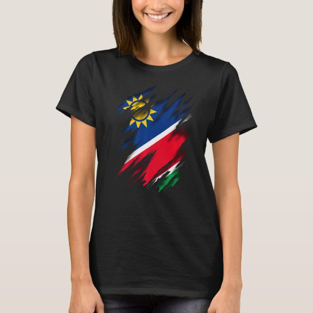 Camiseta Sinalizador Namíbia (Frente)