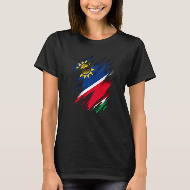 Camiseta Sinalizador Namíbia (Frente)