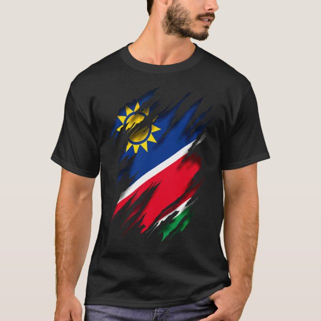 Camiseta Sinalizador Namíbia (Frente)