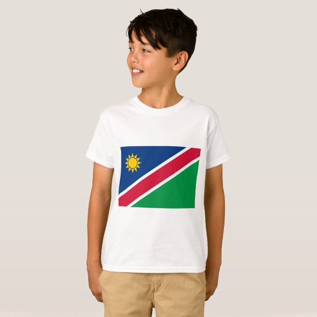 Camiseta Sinalizador Namíbia (Frente Completa)