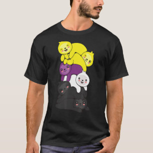 Camiseta Sinalizador Não Binário Orgulho Não Binário Lgbtq
