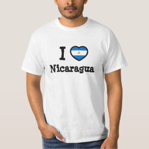 Camiseta Sinalizador Nicarágua