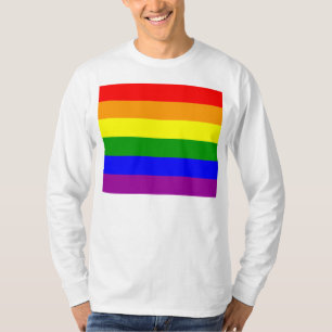 Camiseta Sinalizador orgulho gay