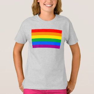 Camiseta Sinalizador Orgulho gay tradicional