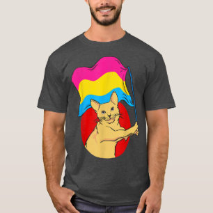 Camiseta Sinalizador Panseual Identidade visual Não Binária