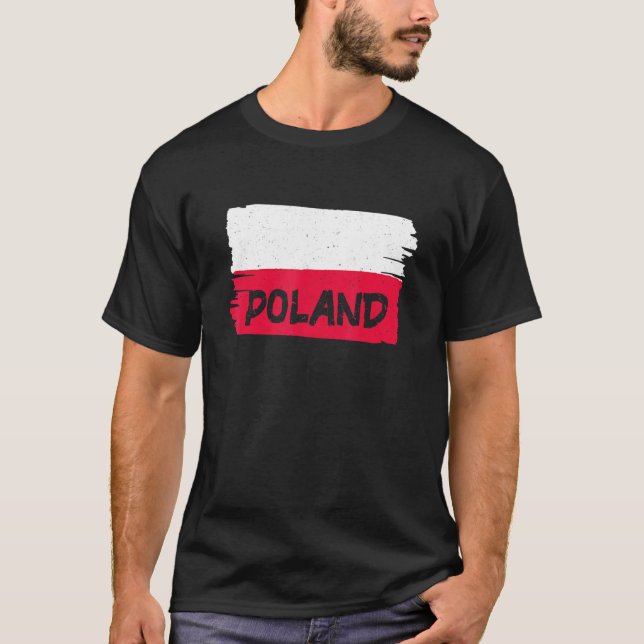 Camiseta Sinalizador Polônia (Frente)