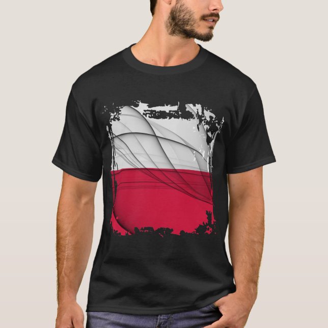 Camiseta Sinalizador Polônia (Frente)