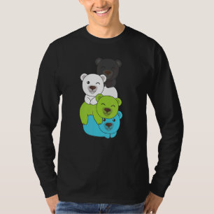 Camiseta Sinalizador Quiossexual Orgulho de Pilha Lgbtq Urs