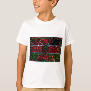 Camiseta Sinalizador rachado: Mantenha Simples - Resiliênci