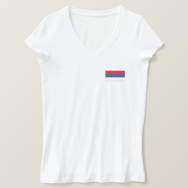 Camiseta Sinalizador Republika Srpska (Frente do Design)