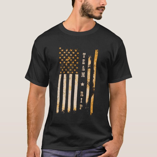 Camiseta Sinalizador Rip da Equipe Vintage (Frente)