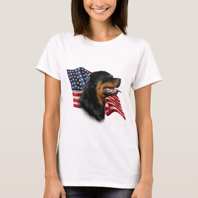 Camiseta Sinalizador Rottweiler (Frente)
