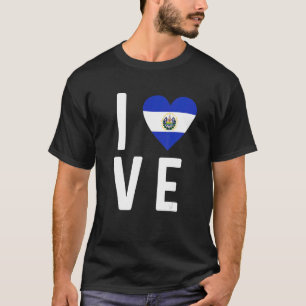 Camiseta Sinalizador Salvadorenho DNA El Salvador Salvadore