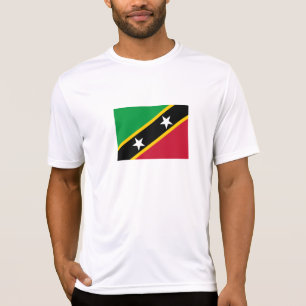 Camiseta Sinalizador santo Kitts e Nevis