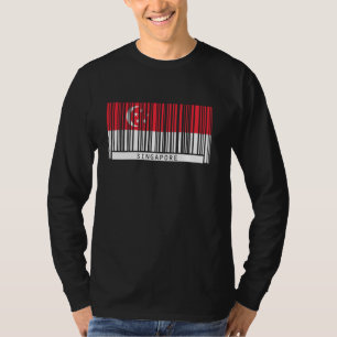 Camiseta Sinalizador Singapura Cingapura Código do Patrimôn