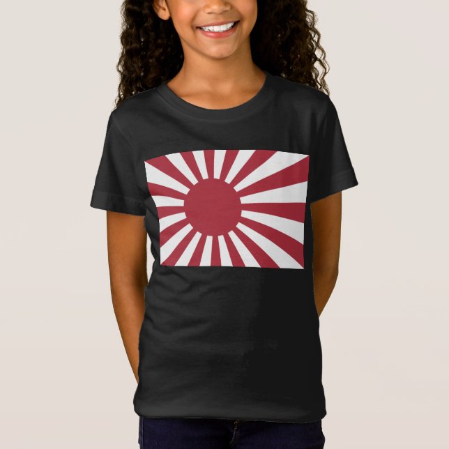 Camiseta Sinalizador Sun Imperial de Ascensão do Japão, Edo (Frente)