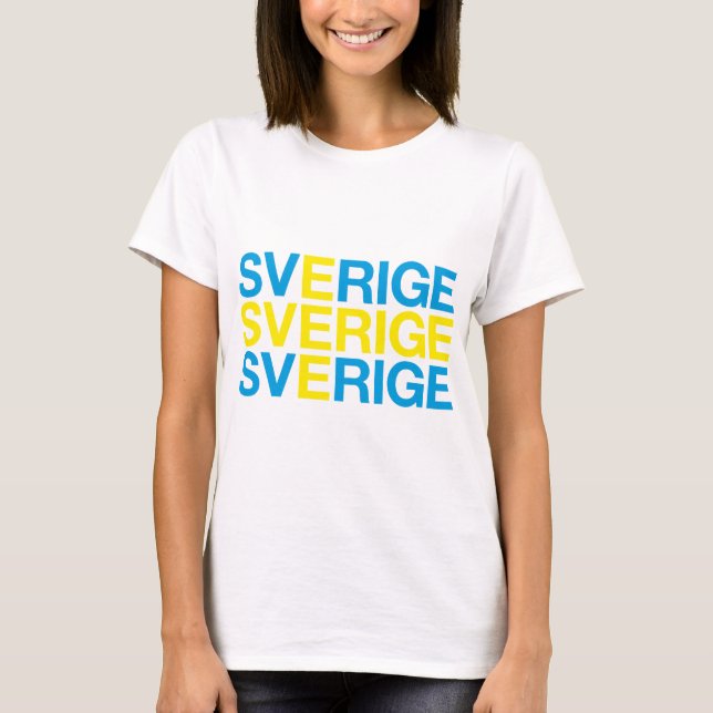 Camiseta Sinalizador SVERIGE (Frente)