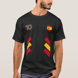 Camiseta Sinalizador T S de Espanha de futebol da Espanha d