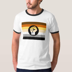 Camiseta Sinalizador T-Shirt de Resistência do Orgulho do