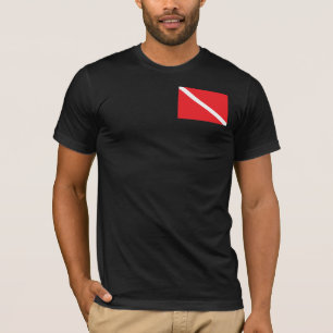 Camiseta Sinalizador T-Shirt Sinal de Desativação do SCUB