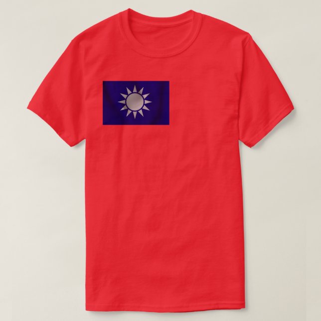 Camiseta Sinalizador Taiwan e Emblem (Frente do Design)