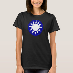 Camiseta Sinalizador Taiwan Emblem Roundel Taiwan Taipei Ma