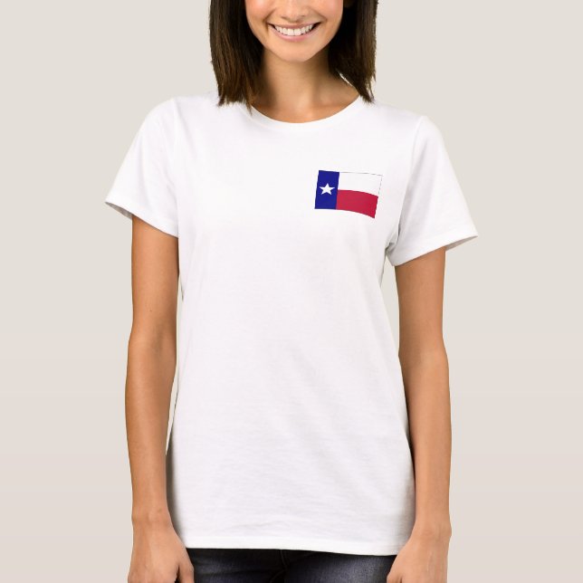 Camiseta Sinalizador Texas Lone Star (Frente)