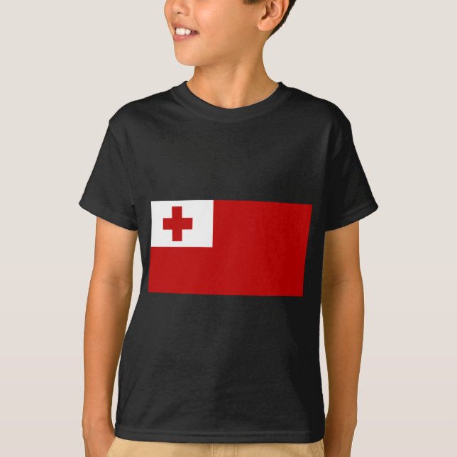 Camiseta sinalizador tonga (Frente)
