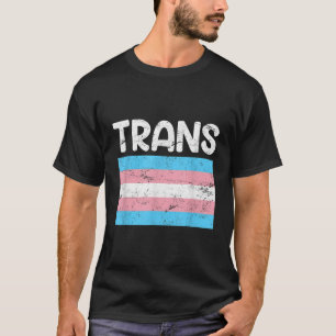 Camiseta Sinalizador Transgênero LGBT Transsexual