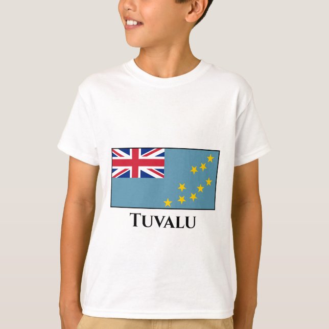 Camiseta Sinalizador Tuvalu (Tuvalan) (Frente)