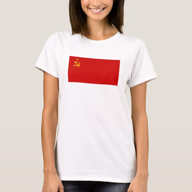 Camiseta sinalizador USSR (Frente)