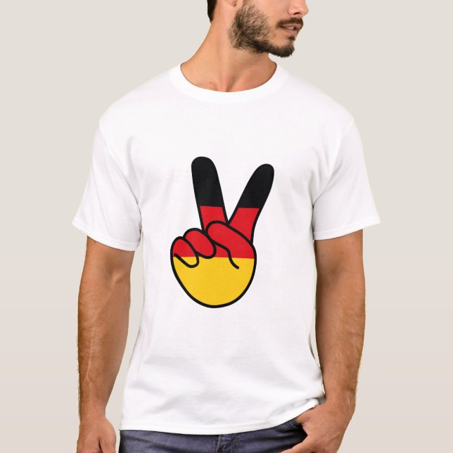Camiseta Sinalizador V da Alemanha (Frente)