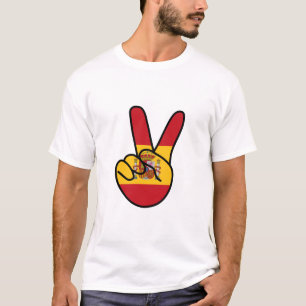 Camiseta Sinalizador V de espanha